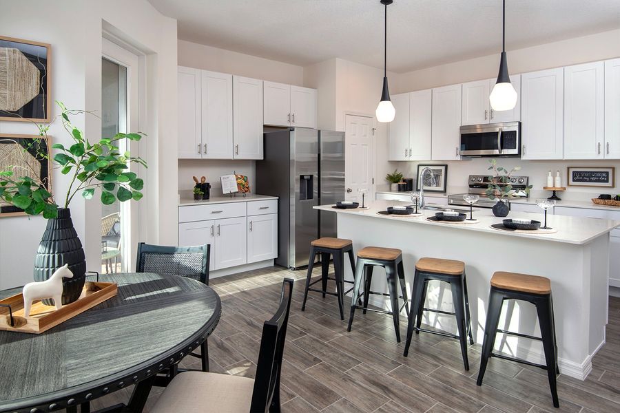 Representative furnished interior of a home built from the Tyler by Park Square Residential in Townwalk at Babcock Ranch, Punta Gorda (Image 6). Representative furnished interior of a home built from the Tyler by Park Square Residential in Townwalk at Babcock Ranch, Punta Gorda (Image 6).