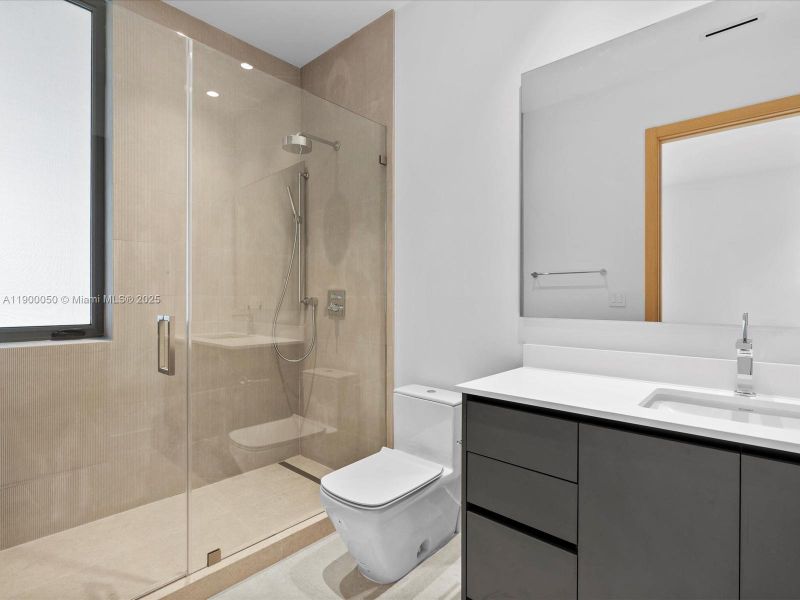 Furnished interior view inside a new home in , Miami Shores (Image 11).