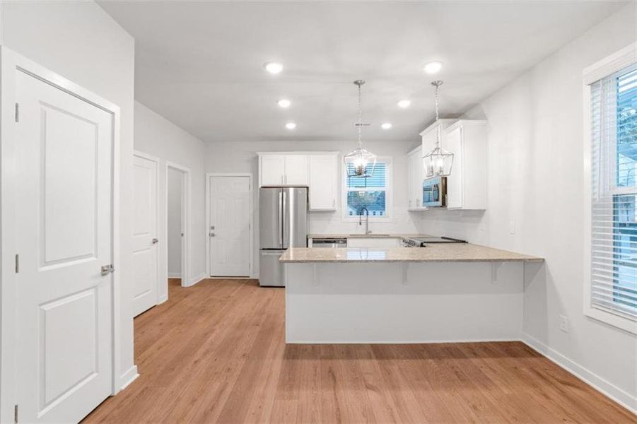 Furnished interior view inside a new home in , Fayetteville (Image 7).
