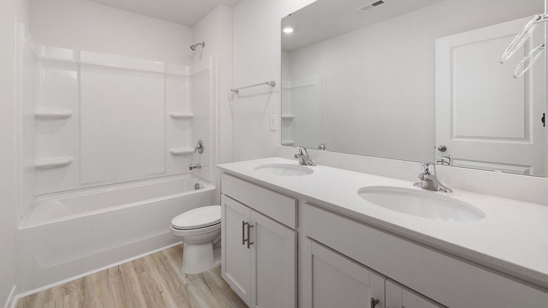 Furnished interior view inside a new home in Rydele Heights, Asheville (Image 26).