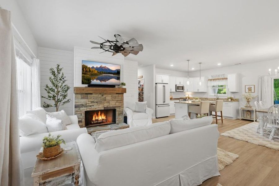 Furnished interior view inside a new home in , Demorest (Image 17).