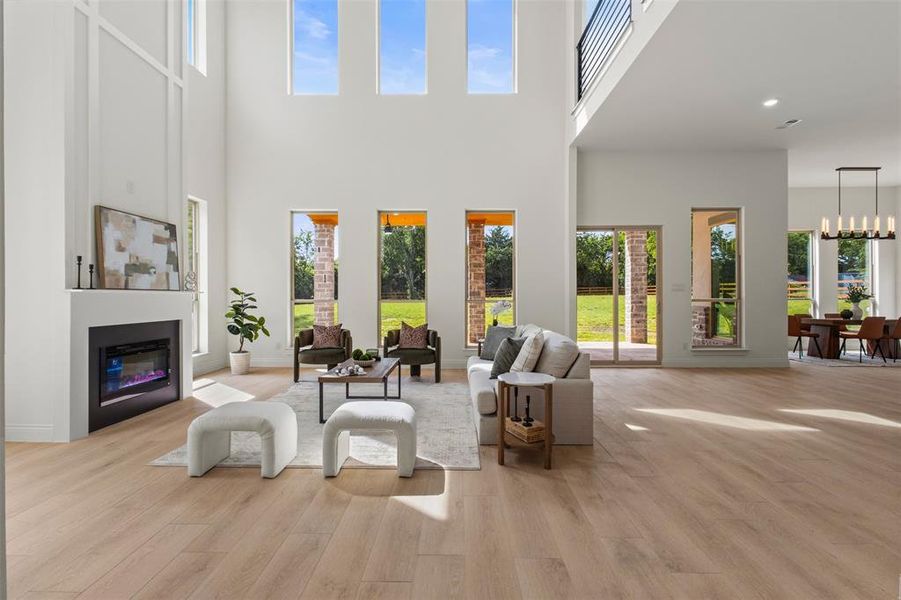 Furnished interior view inside a new home in , Rowlett (Image 20).