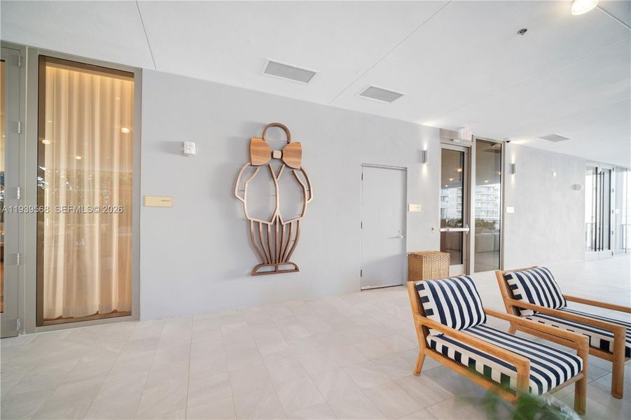 Furnished interior view inside a new home in Mr. C Residences, Miami (Image 17).