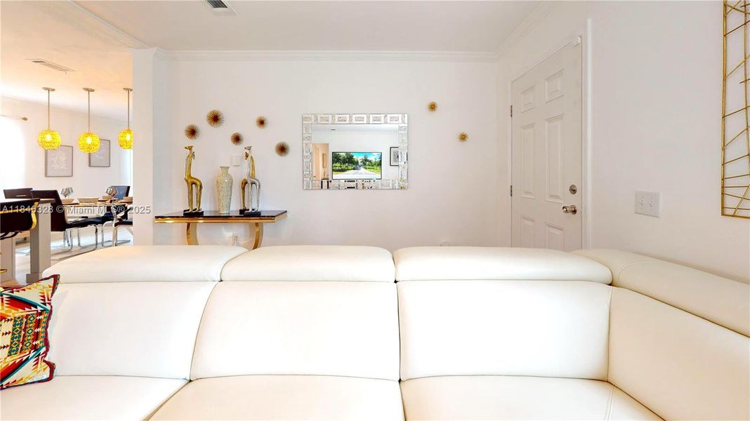 Furnished interior view inside a new home in , Clewiston (Image 8).