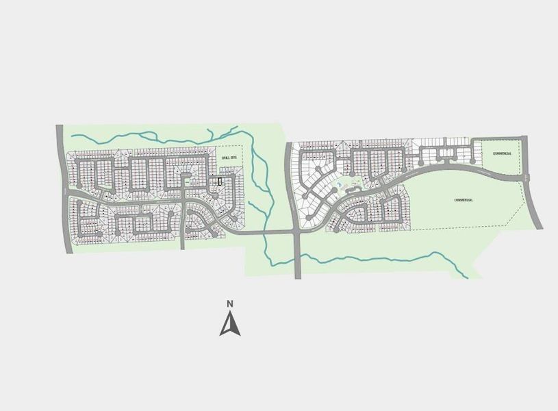 Bridge Creek Site Map