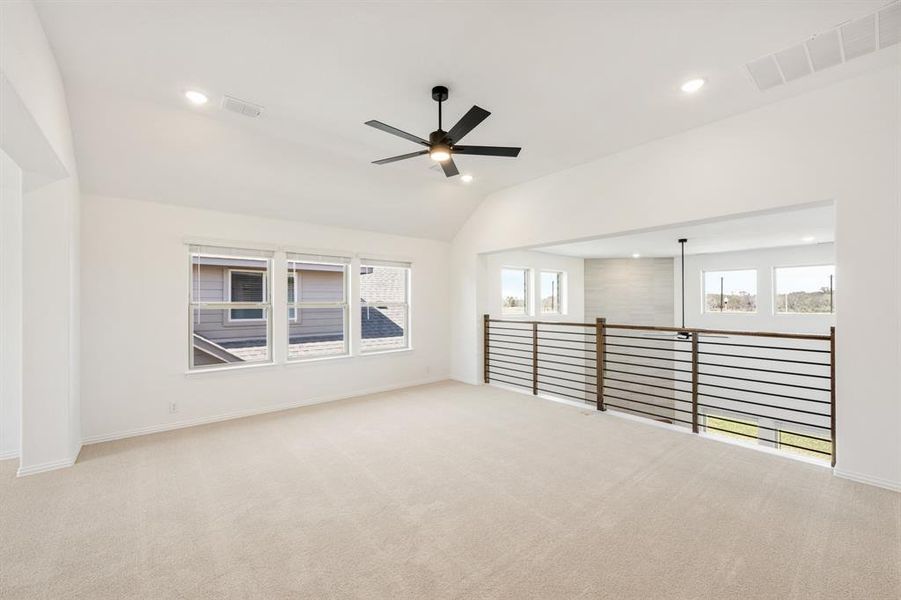 Spacious, unfurnished interior of a new home in Glenwood Meadows, Argyle (Image 25). Spacious, unfurnished interior of a new home in Glenwood Meadows, Argyle (Image 25).