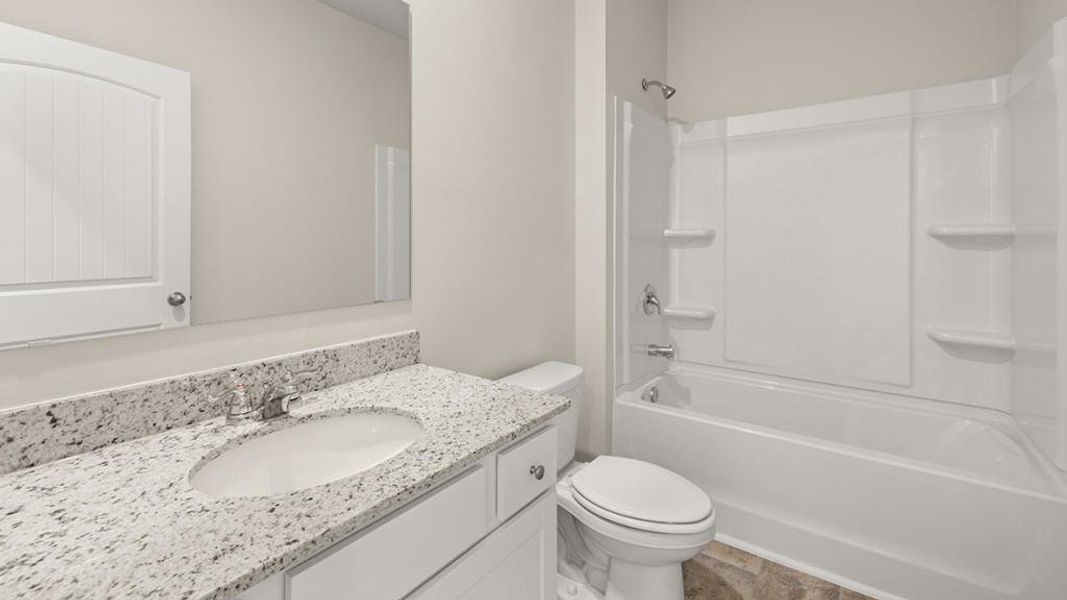 Furnished interior view inside a new home in Parkside at Carter Grove, Cartersville (Image 7).