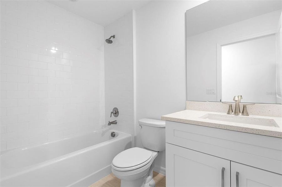 Furnished interior view inside a new home in , Eustis (Image 12).