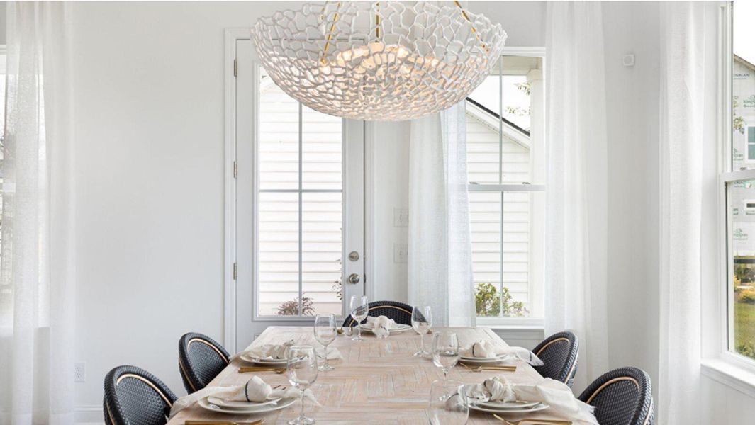 Furnished interior view inside a new home in Carnes Crossroads, Summerville (Image 8).
