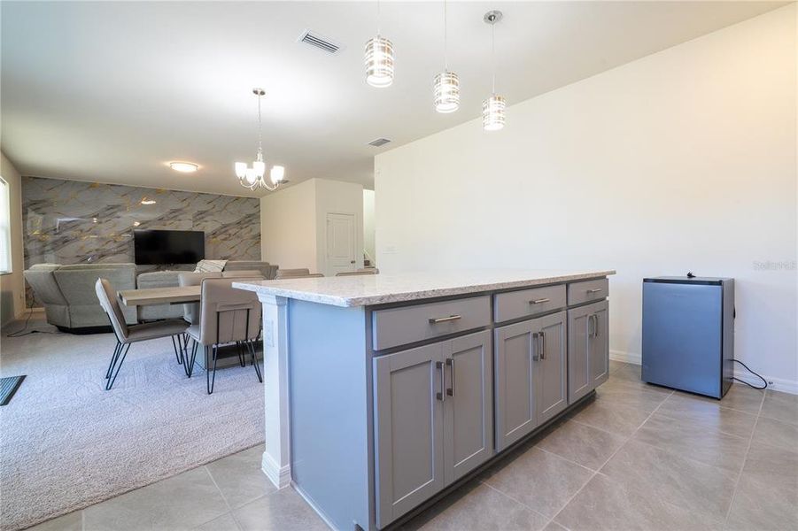 Furnished interior view inside a new home in , Clermont (Image 44). Furnished interior view inside a new home in , Clermont (Image 44).