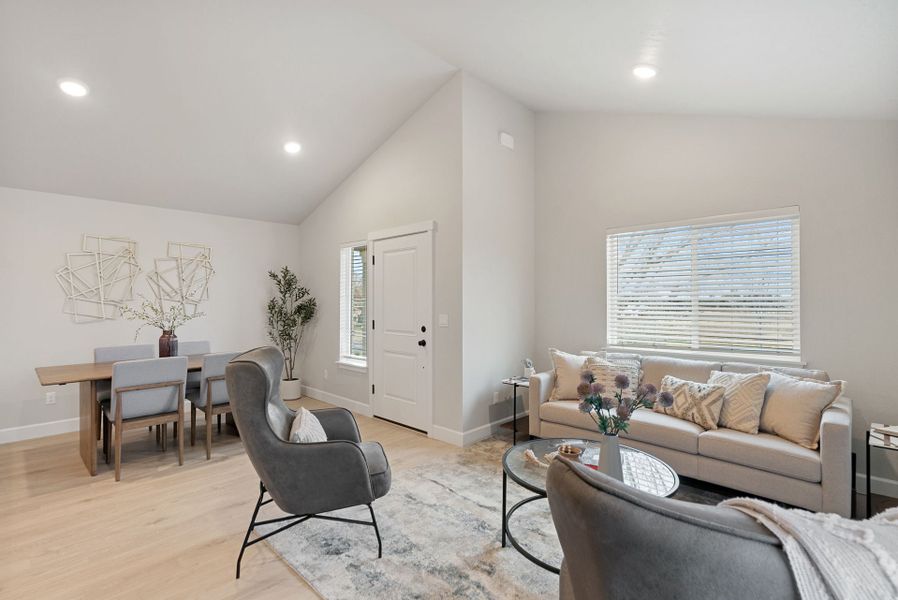 Representative furnished interior of a home built from the Florence by MonteVista Homes in Feather Ridge, Redmond (Image 16). Representative furnished interior of a home built from the Florence by MonteVista Homes in Feather Ridge, Redmond (Image 16).