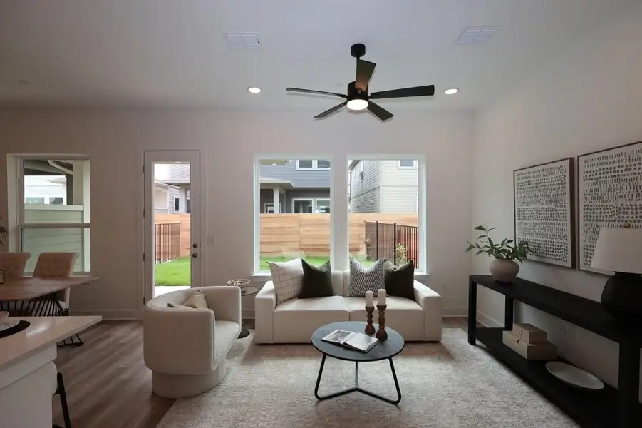 Family Room (Staged)