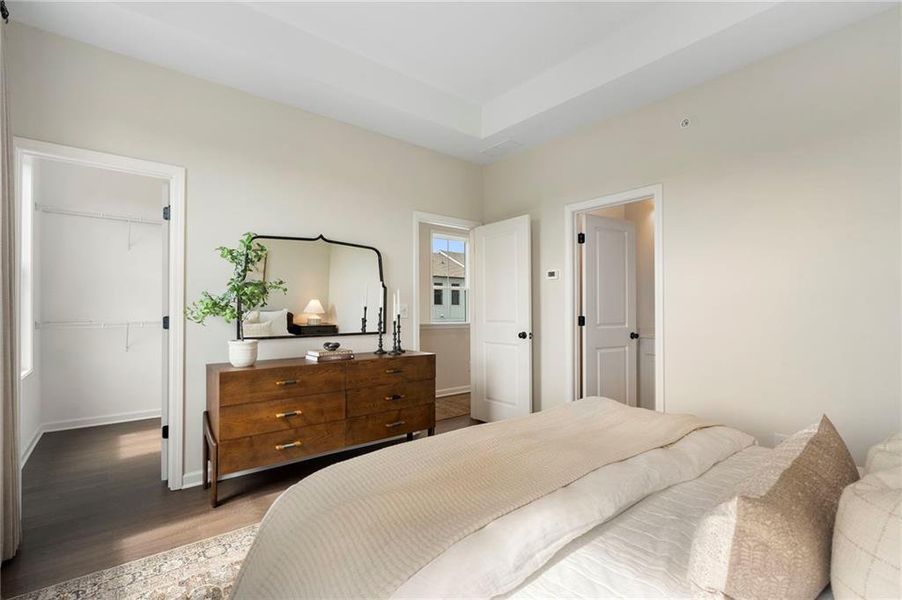 Furnished interior view inside a new home in , Alpharetta (Image 48).