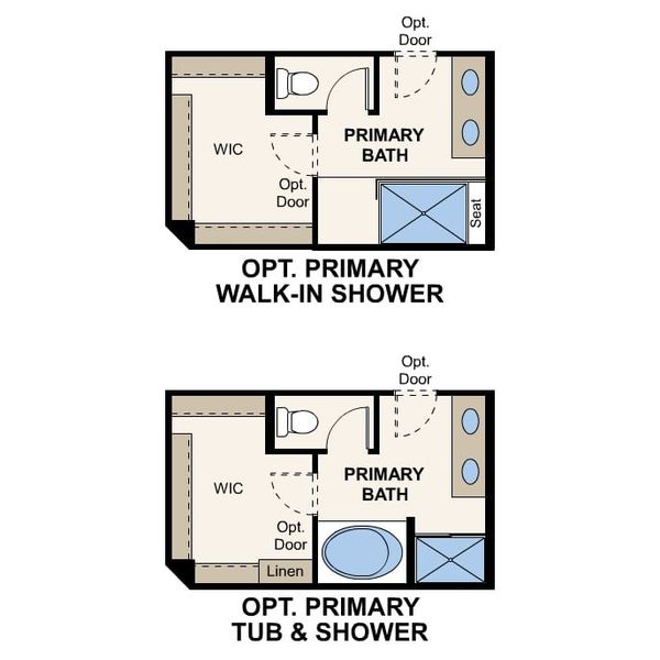 2D floor plan layout for the Heron by Century Communities in Montaña Vista, Buckeye, AZ (Image 4).