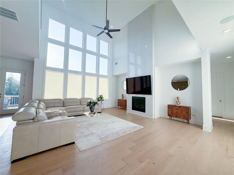 Furnished interior view inside a new home in , Woodstock (Image 11).