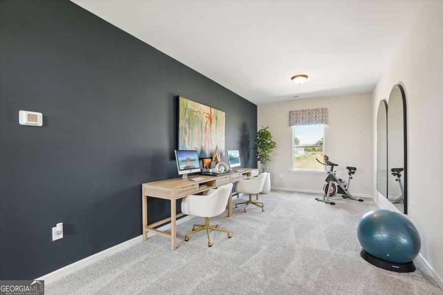 Furnished interior view inside a new home in Trellis Park, Hampton (Image 11).