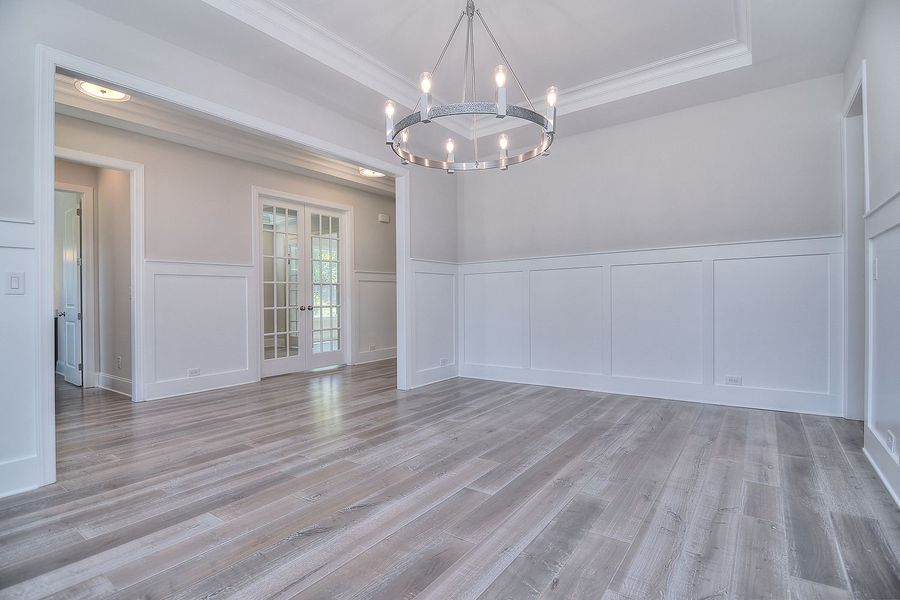 Representative unfurnished interior of a home built from the Davidson by Greybrook Homes in Harbor Watch, Statesville (Image 26).