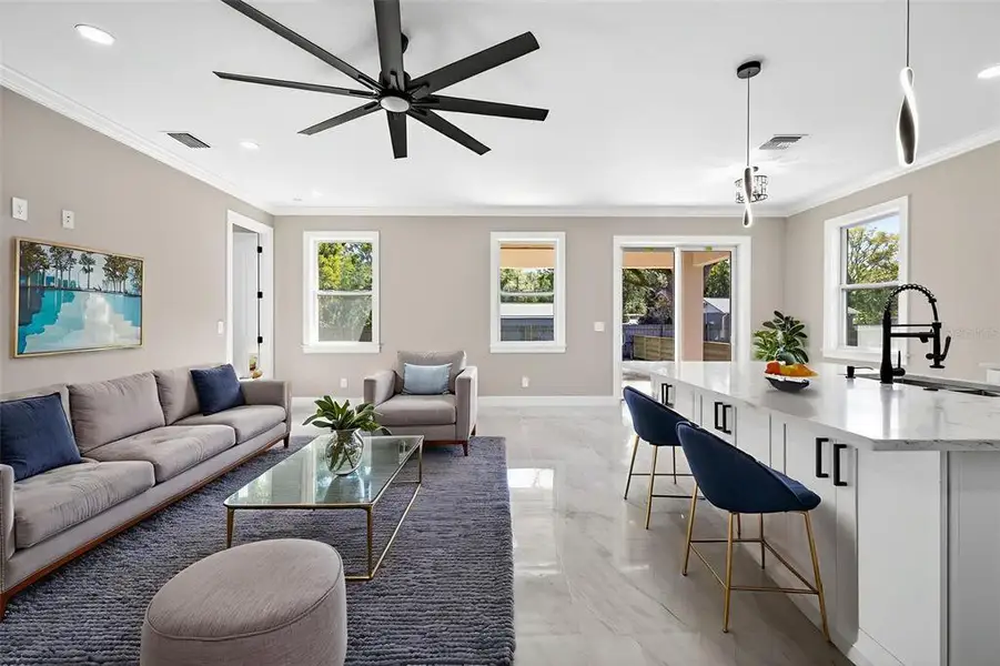 Furnished interior view inside a new home in , Masaryktown (Image 8).