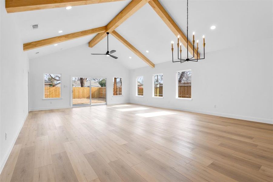 Spacious, unfurnished interior of a new home in , Fort Worth (Image 19). Spacious, unfurnished interior of a new home in , Fort Worth (Image 19).