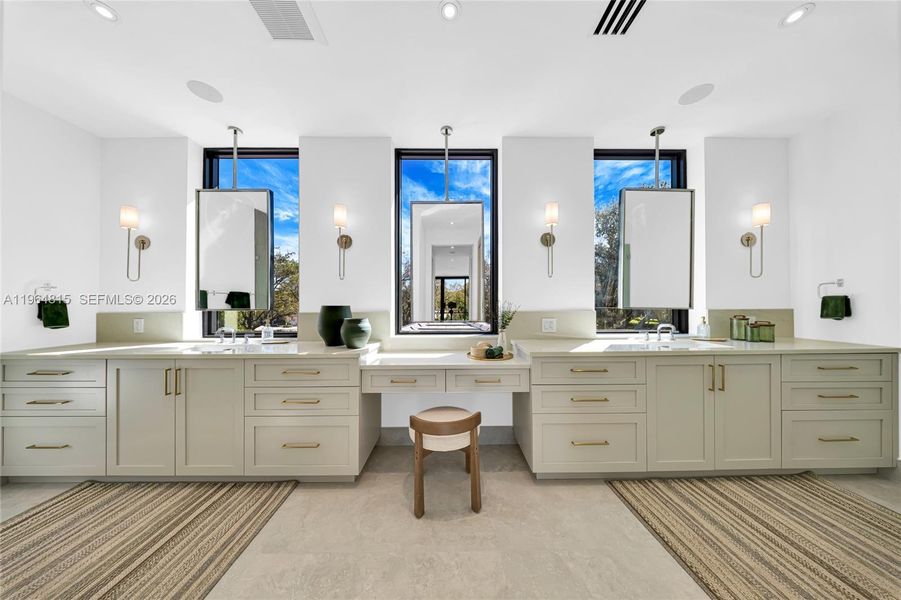 Furnished interior view inside a new home in , Miami (Image 8). Furnished interior view inside a new home in , Miami (Image 8).