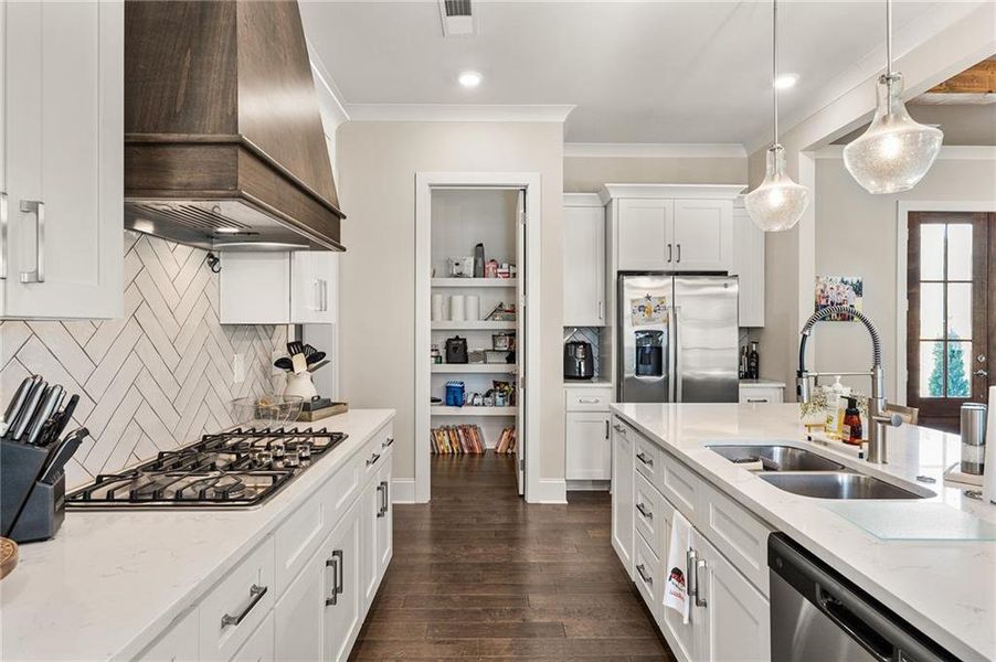 Furnished interior view inside a new home in , Watkinsville (Image 8).