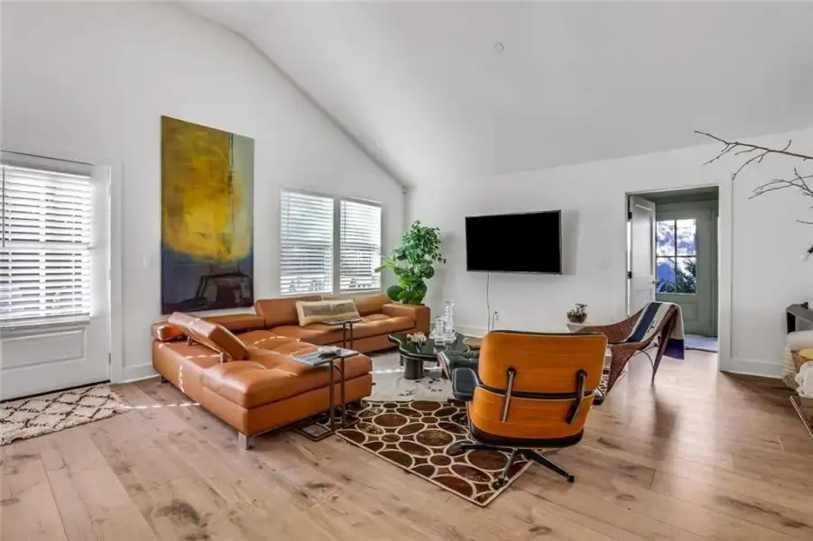 Furnished interior view inside a new home in , Atlanta (Image 15).