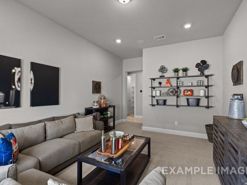 Furnished interior view inside a new home in The Reserve at Potranco Oaks, Castroville (Image 30).