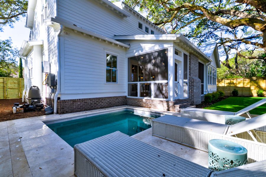 Exterior details and patio area of a home in , Mount Pleasant (Image 27).