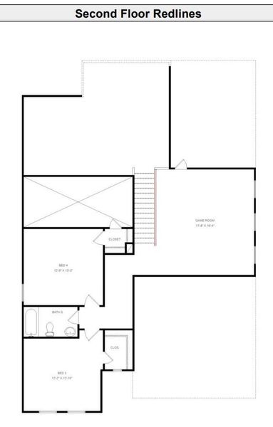 2D floor plan layout of this home in , Katy, TX (Image 6). 2D floor plan layout of this home in , Katy, TX (Image 6).