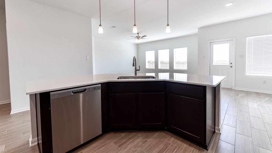 Furnished interior view inside a new home in Briarwood, Elgin (Image 6).