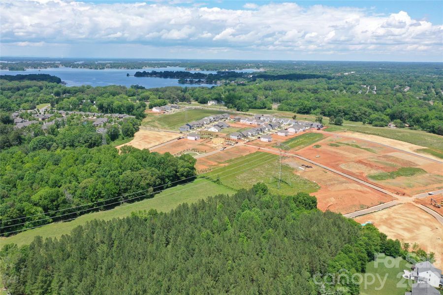 Sky view of community