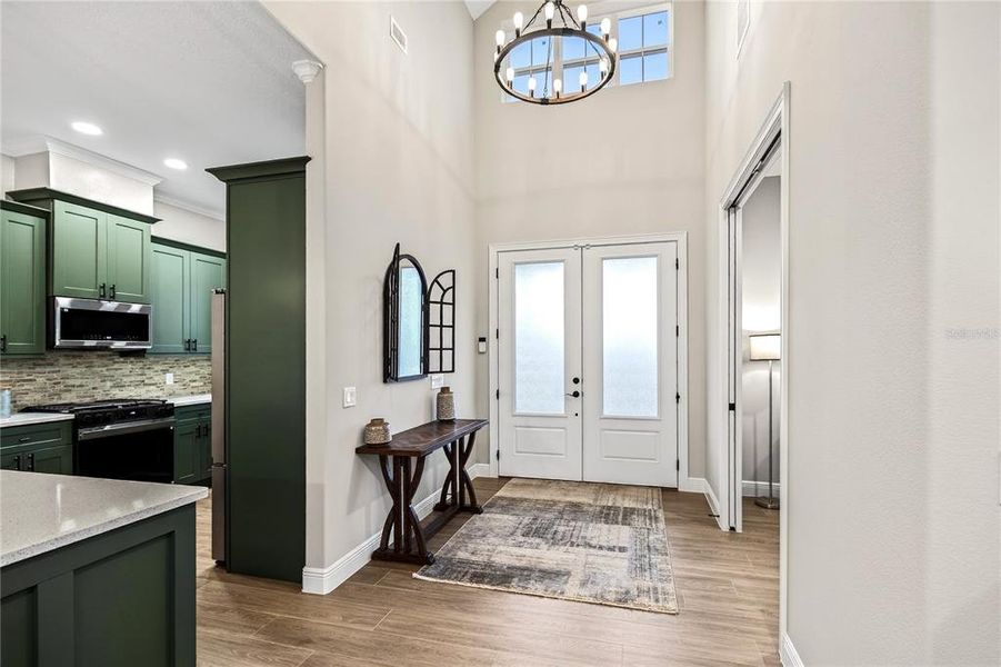 Furnished interior view inside a new home in , Umatilla (Image 5). Furnished interior view inside a new home in , Umatilla (Image 5).