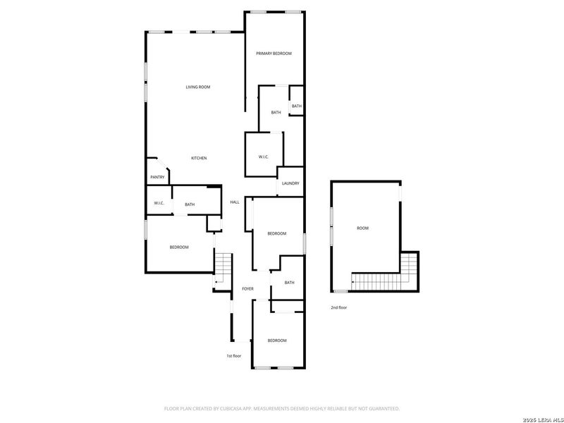 2D floor plan layout of this home in Grace Valley, Marion, TX (Image 5).