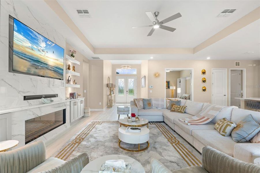 Furnished interior view inside a new home in , Lakewood Ranch (Image 11).