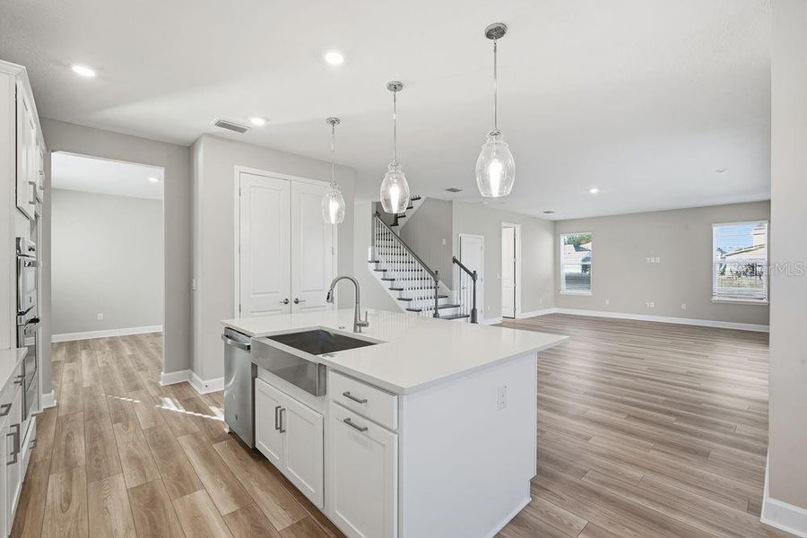 Furnished interior view inside a new home in Hammock at Two Rivers, Zephyrhills (Image 5).
