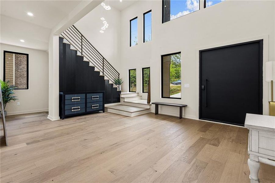 Furnished interior view inside a new home in , Atlanta (Image 32).