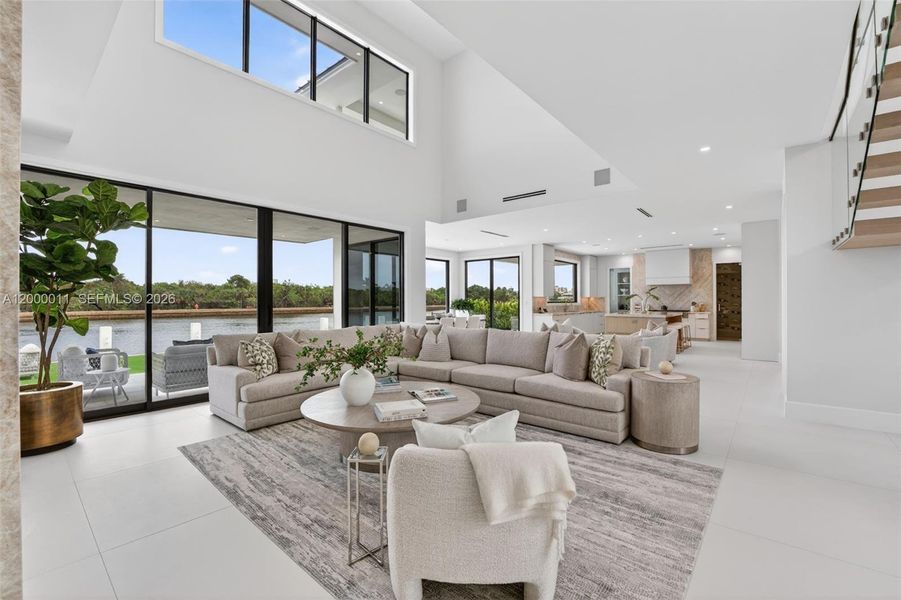 Furnished interior view inside a new home in , Fort Lauderdale (Image 17).