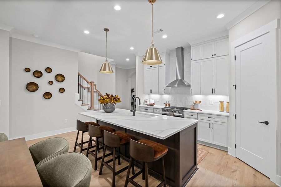 Representative furnished interior of a home built from the The Kennedy by JW Collection in Devin's Shire, Kennesaw (Image 12).