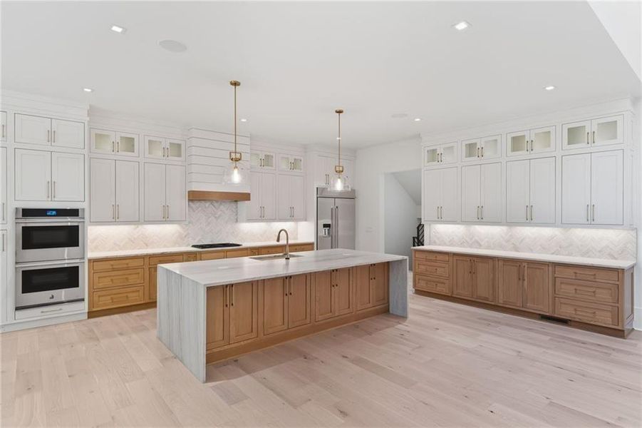 Furnished interior view inside a new home in , Alpharetta (Image 11).