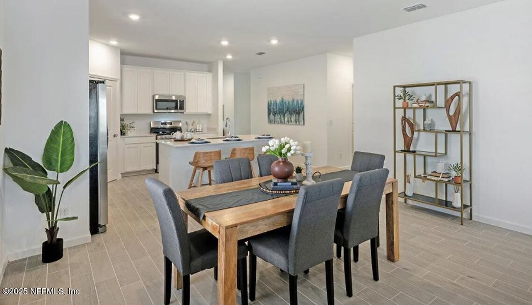 Furnished interior view inside a new home in Seaton Creek: Seaton Creek 50s, Jacksonville (Image 4). Furnished interior view inside a new home in Seaton Creek: Seaton Creek 50s, Jacksonville (Image 4).