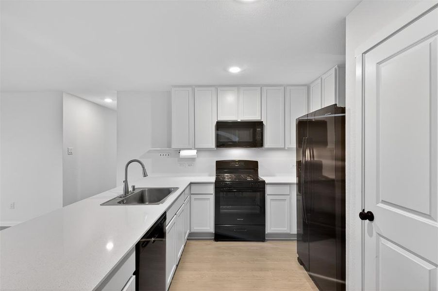 Furnished interior view inside a new home in Creekview, Pilot Point (Image 16).