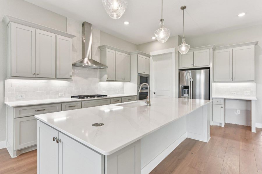 Furnished interior view inside a new home in Sun City Texas, Georgetown (Image 8).