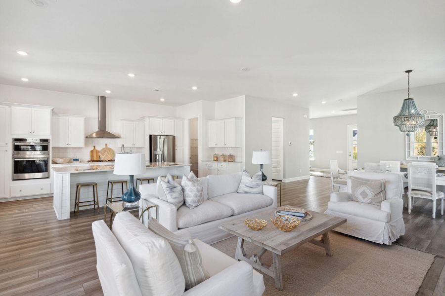 Furnished interior view inside a new home in Heron's Walk at Summers Corner, Summerville (Image 19).