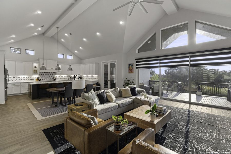 Furnished interior view inside a new home in Megan's Landing 1/2 Acre, San Antonio (Image 27). Furnished interior view inside a new home in Megan's Landing 1/2 Acre, San Antonio (Image 27).