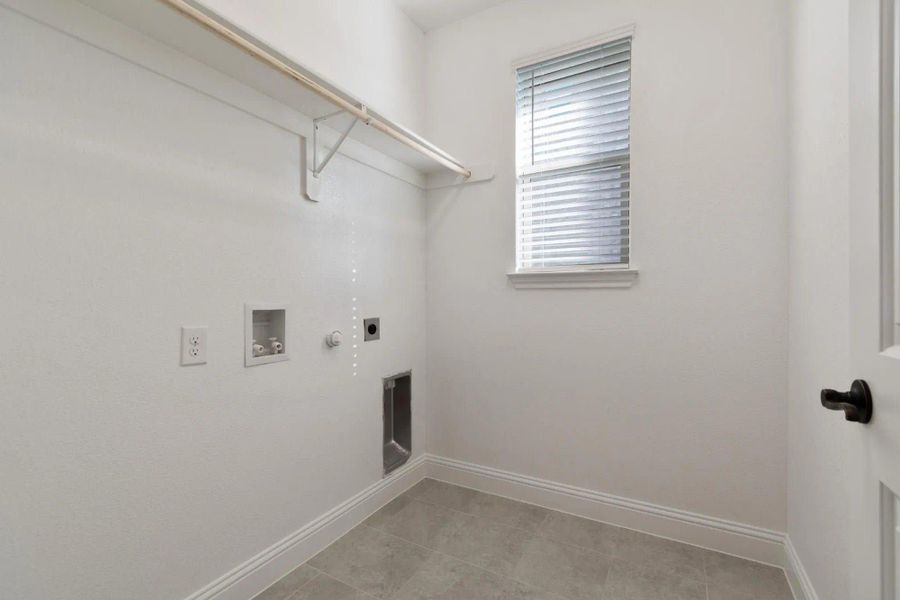 Laundry Room | Concept 2086 at Redden Farms - Classic Series in Midlothian, TX by Landsea Homes