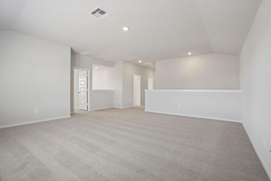 Photo is not of the actual home, but is an inspirational photo of builder’s model home and may depict options, furnishings, and/or decorator features that are not included