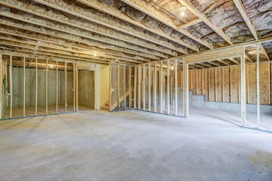 In-progress construction of a new home in Allen Manor, Hoschton, GA (Image 37).