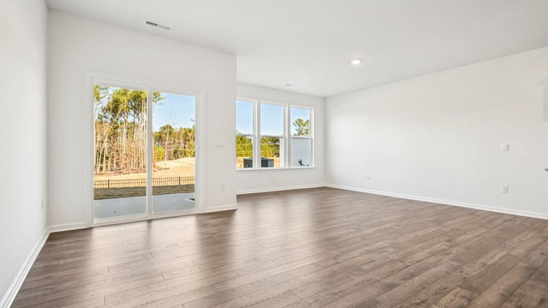 Spacious, unfurnished interior of a new home in Chapel Townes, Raleigh (Image 17).
