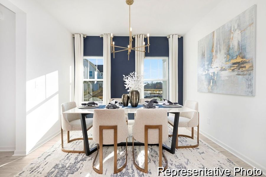 Furnished interior view inside a new home in Colvin Park, Rock Hill (Image 10). Furnished interior view inside a new home in Colvin Park, Rock Hill (Image 10).