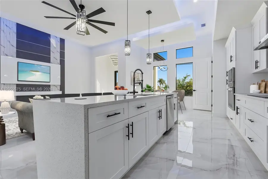 Furnished interior view inside a new home in , Cape Coral (Image 6).